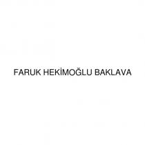 faruk hekimoğlu baklava
