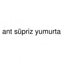 ant süpriz yumurta