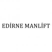 edirne manlift