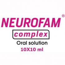 neurofam complex oral solution 10x10 ml