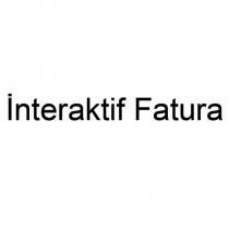interaktif fatura
