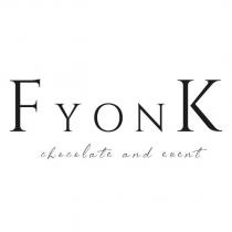 fyonk chocolate and event