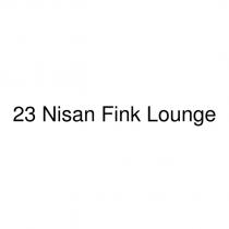 23 nisan fink lounge