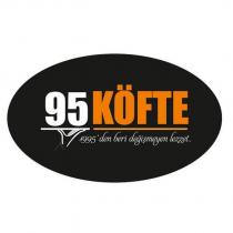 95köfte 1995'den beri değişmeyen lezzet.