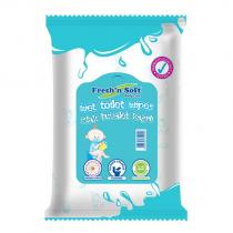 fresh'n soft body care wet toilet wipes ıslak tuvalet kağıdı
