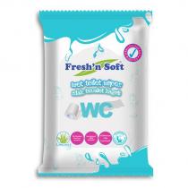 fresh'n soft wet toilet wipes ıslak tuvalet kağıdı wc