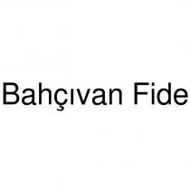 bahçıvan fide