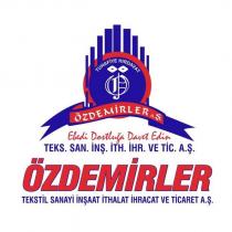 özdemirler tekstil sanayi inşaat ithalat ihracat ve ticaret a.ş. tuhafiye hırdavat özdemirler a.ş. teks. san. inş. ith. ihr. ve tic. a.ş. ebedi dostluğa davet edin