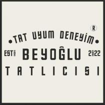 tat uyum deneyim beyoğlu tatlıcısı est. 2022