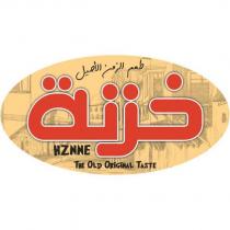 hznne the old original taste