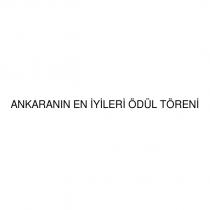 ankaranın en iyileri ödül töreni