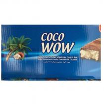coco wow sütlü kokolin kaplı hindistan cevizli bar milky compound cocolin coated with coconut