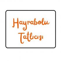 hayrabolu tatlıcısı