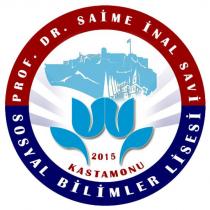 prof. dr. saime inal savi sosyal bilimler lisesi kastamonu 2015