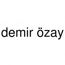 demir özay