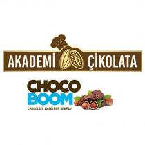 akademi çikolata choco boom chocolate hazelnut spread