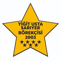 yiğit usta sarıyer börekçisi 2003