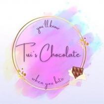 tui's chocolate you'll know when you bite