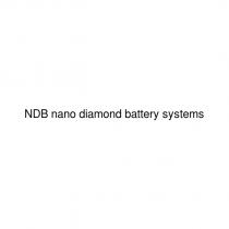 ndb nano diamond battery systems
