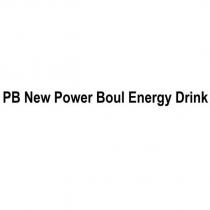 pb new power boul energy drink