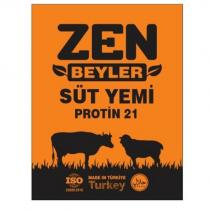zen beyler süt yemi protin 21 made in turkiye turkey iso 11000 2018