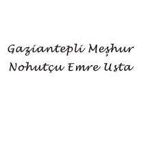 gaziantepli meşhur nohutçu emre usta