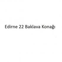 edirne 22 baklava konağı