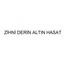 zihni derin altın hasat