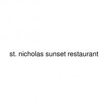 st. nicholas sunset restaurant