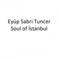 eyüp sabri tuncer soul of istanbul