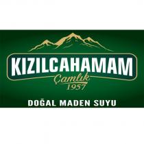 kızılcahamam çamlık 1957 doğal maden suyu
