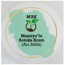 m.b.k mumiyo'lu botoks krem (arı sütlü)