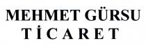 mehmet gürsu ticaret