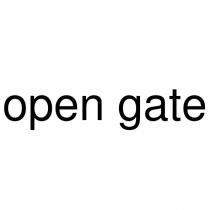 open gate