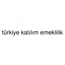 türkiye katılım emeklilik