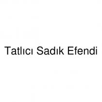tatlıcı sadık efendi