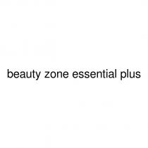 beauty zone essential plus