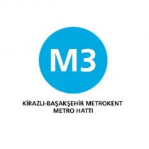 m3 kirazlı-başakşehir metrokent metro hattı