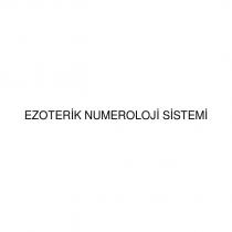 ezoterik numeroloji sistemi