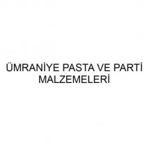ümraniye pasta ve parti malzemeleri