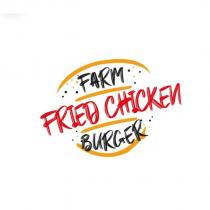 farm frıed chicken burger