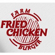 farm frıed chicken burger