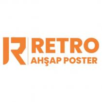 retro ahşap poster