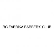 rg fabrika barber's club