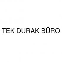 tek durak büro