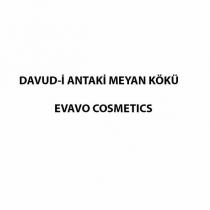 evavo cosmetics davud-i antaki meyan kökü