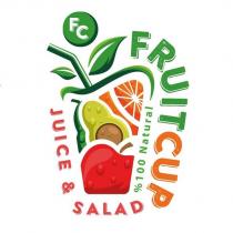 fc fruitcup juice&salad %100 natural