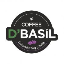 coffee d'basil traditional tasty quality