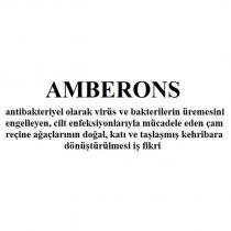 amberons antibakteriyel olarak virüs ve bakterilerin üremesini engelleyen, cilt enfeksiyonlarıyla mücadele eden çam reçine ağaçlarının doğal, katı ve taşlaşmış kehribara dönüştürülmesi iş fikri