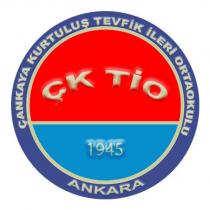 çankaya kurtuluş tevfik ileri ortaokulu çk tio 1945 ankara